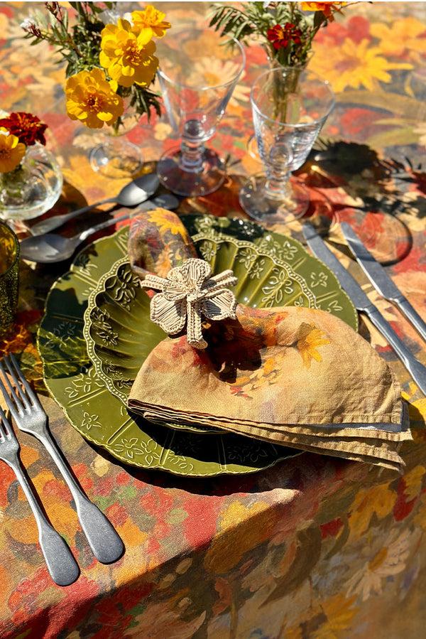 Summerill & Bishop 'Fleurs Des Prés' Linen Napkin 50x50cm