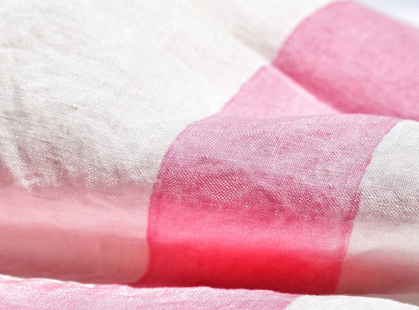 Summerill & Bishop 'Full Field' Linen Napkin In Rose Pink 50x50cm