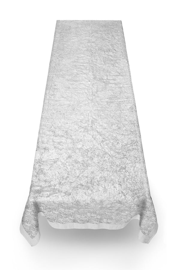 Summerill & Bishop 'Full Field' Linen Tablecloth In Silver
