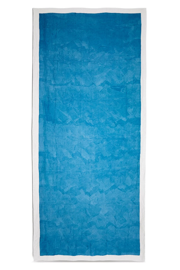 summerill & bishop 'Full Field' Linen Tablecloth in Sky Blue