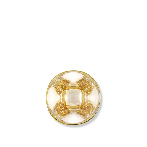 Summerill & Bishop Gold Art Deco Hand Decorated Water Glass Tumbler