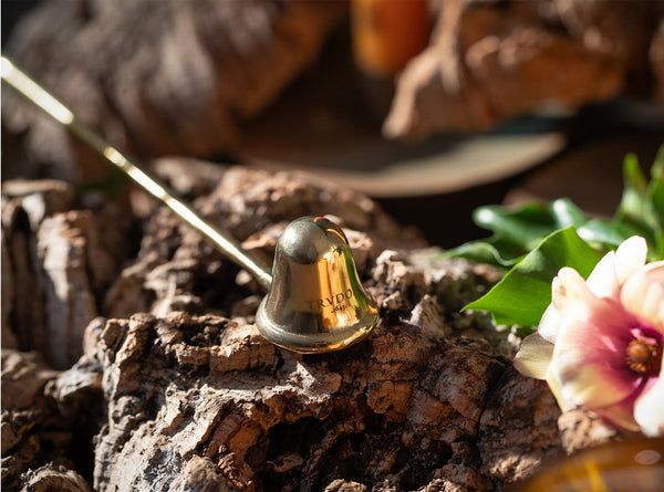 Summerill & Bishop Gold Brass Candle Snuffer By Trudon