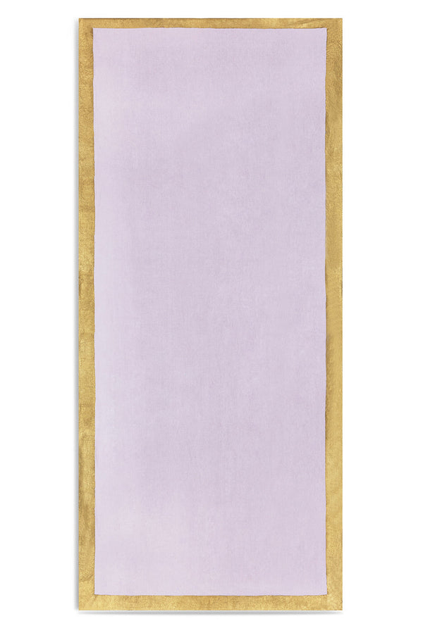 summerill & bishop 'Gold Edge' Linen Tablecloth in Pale Pink