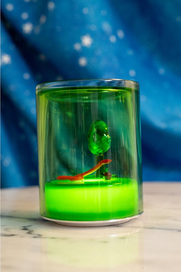 Summerill & Bishop Green Wolf X Solange Azagury-Partridge Eden Murano Glass Wireless Rechargeable Table Lamp