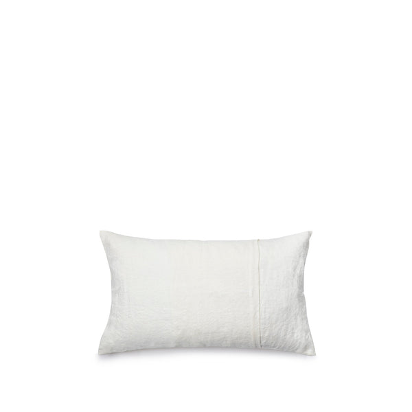 Summerill & Bishop Hand Painted Linen Cushion In Grape 50cm X 30cm