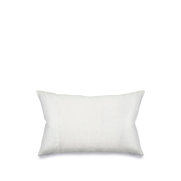 Summerill & Bishop Hand Painted Linen Cushion In Grape 60cm X 40cm