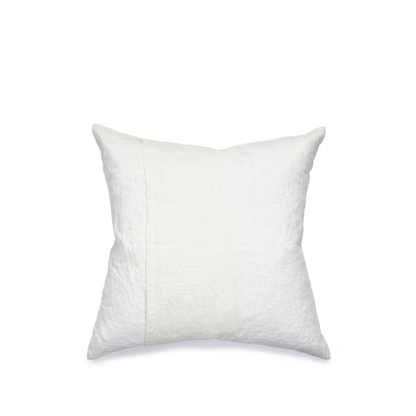 Summerill & Bishop Hand Painted Linen Cushion In Sky Blue 60cm X 60cm