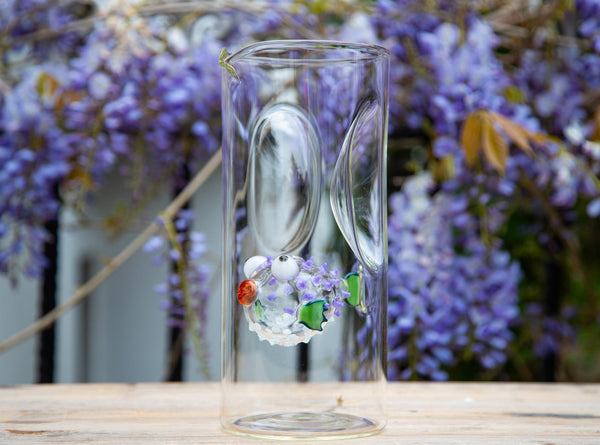 Summerill & Bishop Handblown Bora-Bora Fish Carafe 24.5 Cm