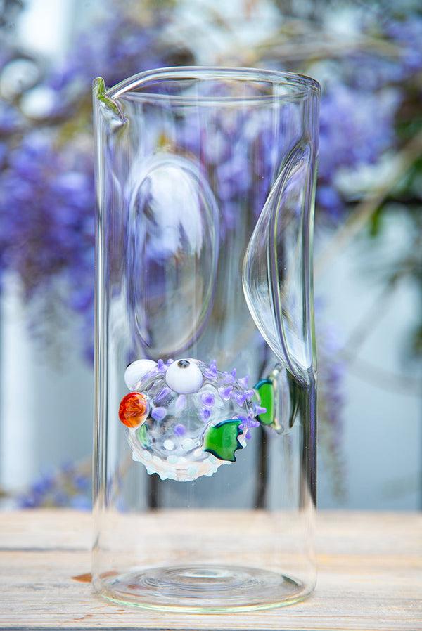 Summerill & Bishop Handblown Bora-Bora Fish Carafe 24.5 Cm