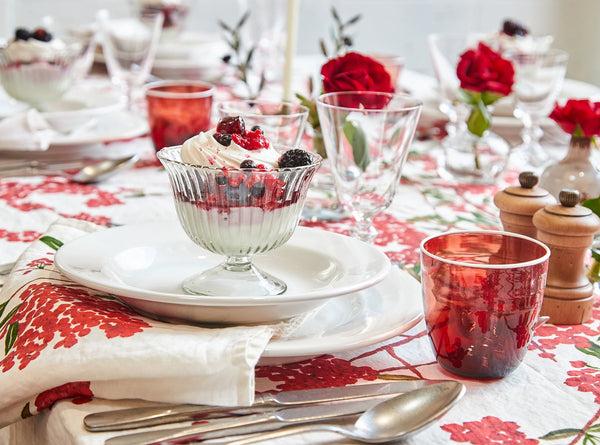 Summerill & Bishop Handblown Bumba Glass Tumbler In Claret Red 30cl