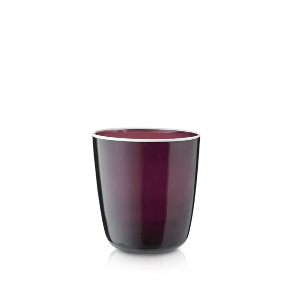 summerill & bishop Handblown Bumba Glass Tumbler in Grape 30cl
