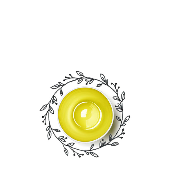 Summerill & Bishop Handblown Bumba Glass Tumbler In Lemon Yellow 30cl