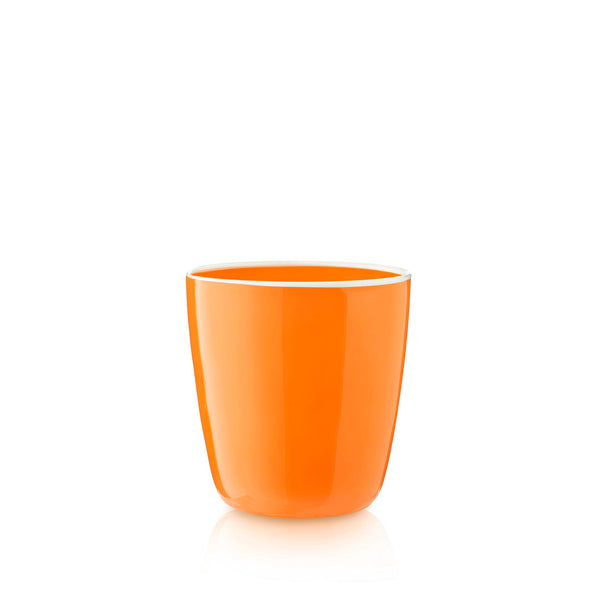 summerill & bishop Handblown Bumba Glass Tumbler in Orange 30cl
