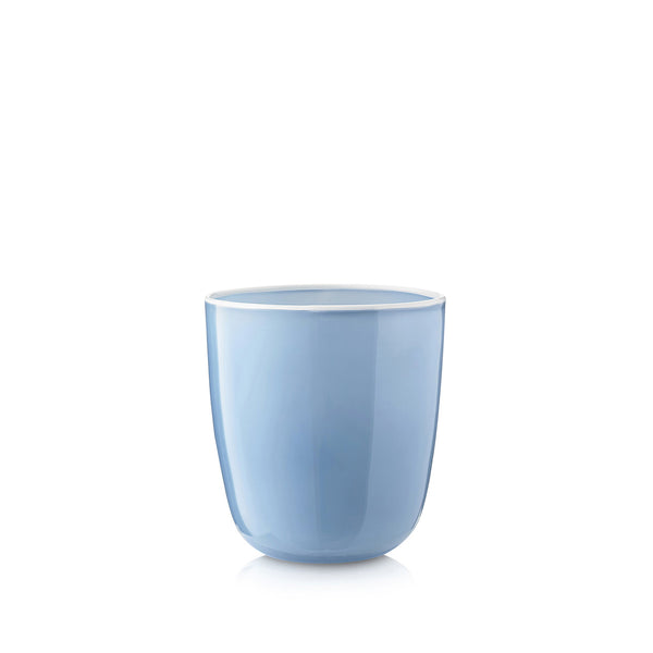 summerill & bishop Handblown Bumba Glass Tumbler in Powder Blue 30cl