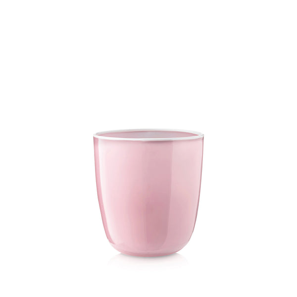 summerill & bishop Handblown Bumba Glass Tumbler in Rose Pink 30cl