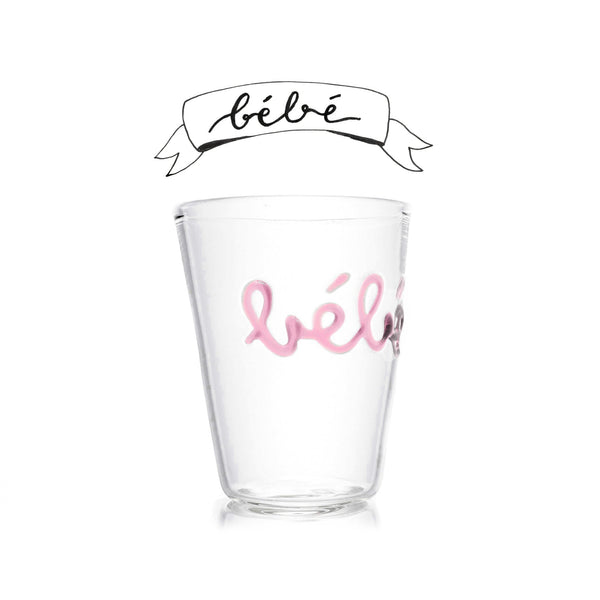 Summerill & Bishop Handblown Glass 'Bébé' (Baby) Tumbler In Pink