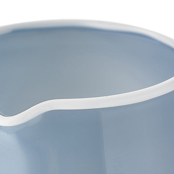 Summerill & Bishop Handblown Glass Bumba Jug In Powder Blue 3lt