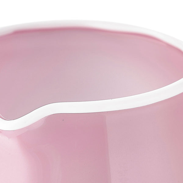 Summerill & Bishop Handblown Glass Bumba Jug In Rose Pink 3lt
