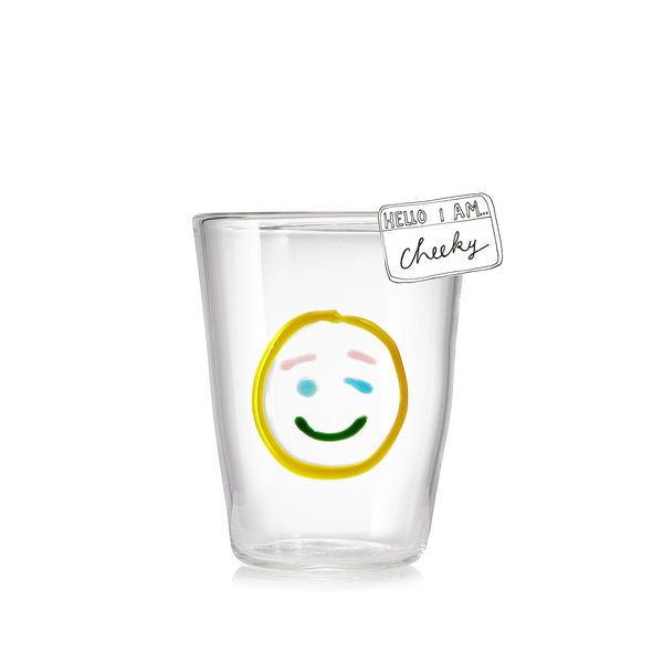 Summerill & Bishop Handblown Glass 'Cheeky' Mood Tumbler