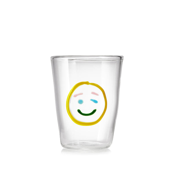 summerill & bishop Handblown Glass 'Cheeky' Mood Tumbler