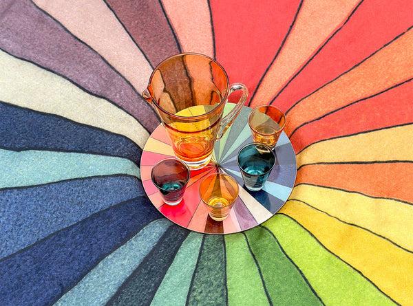 Summerill & Bishop Handblown Glass 'Clair' Ice Bucket In Tangerine