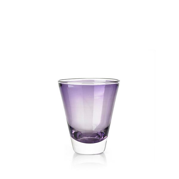 summerill & bishop Handblown Glass 'Clair' Tumbler in Grape Purple 20cl