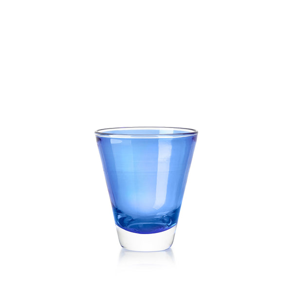 summerill & bishop Handblown Glass 'Clair' Tumbler in Midnight Blue 20cl