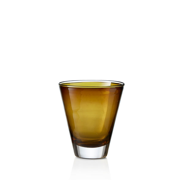 summerill & bishop Handblown Glass 'Clair' Tumbler in Moss Green 20cl