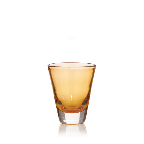 summerill & bishop Handblown Glass 'Clair' Tumbler in Mustard 20cl