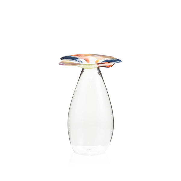 summerill & bishop Handblown Glass Multicoloured Bud Vase 20cm (IN ASSORTED COLOURS)