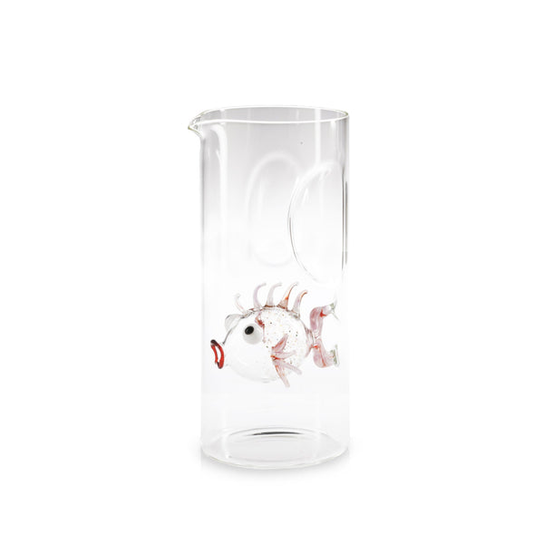 Summerill & Bishop Handblown Glass Scorpion Fish Carafe 24.5cm