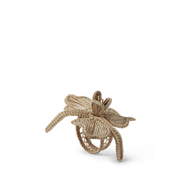 summerill & bishop Handwoven Orchid Napkin Ring in Natural