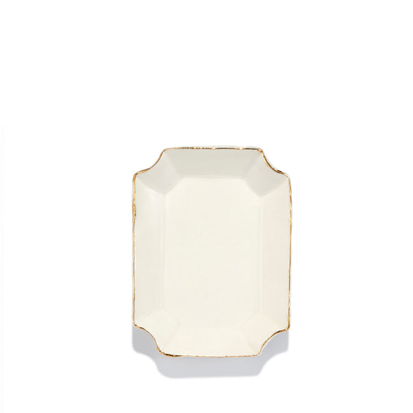 summerill & bishop HB Deco Jagged Rectangular Tray 14cm