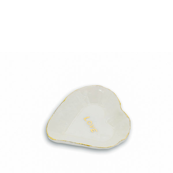 Summerill & Bishop HB Heart Shaped Bowl With LOVE 10cm