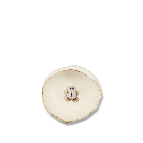 summerill & bishop HB Jagged Bowl Gingerbread Man 7cm