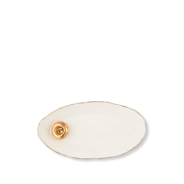 summerill & bishop HB Jagged Oval Incense Burner 17cm