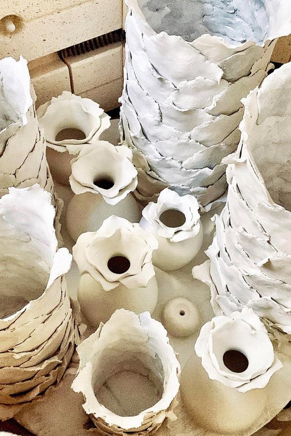 Summerill & Bishop HB Medium Jagged Dish Olive Dish 17cm