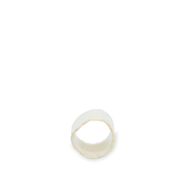 Summerill & Bishop HB Porcelain Jagged Edge Napkin Ring