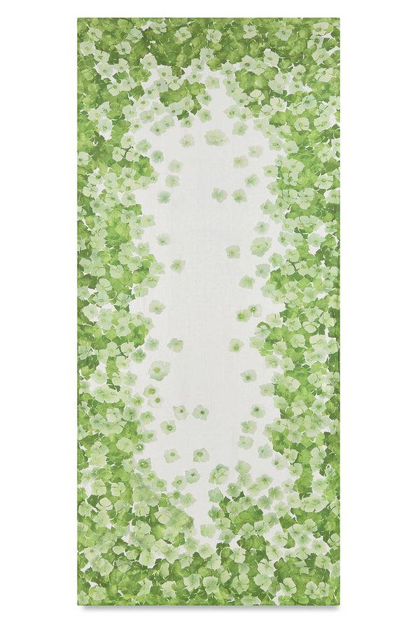 summerill & bishop 'Hydrangea' Linen Tablecloth in Green