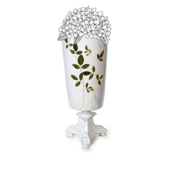 Summerill & Bishop Jasmine Vase By Astier De Villatte 44cm