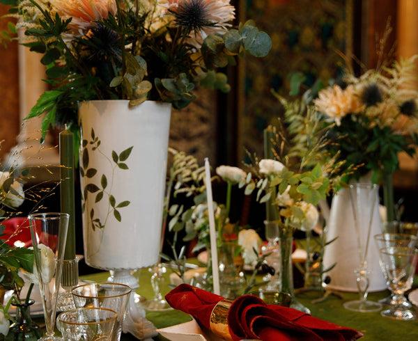 Summerill & Bishop Jasmine Vase By Astier De Villatte 44cm