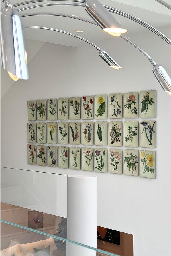 Summerill & Bishop John Derian 'Common Fritillary' Rectangular Tray 20 X 27cm