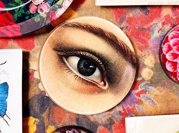 Summerill & Bishop John Derian 'Eye (Right)' Round Plate 13cm