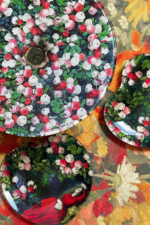 Summerill & Bishop John Derian 'Rose Garland' Stacking Cake Stand 30cm