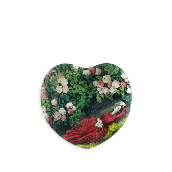 summerill & bishop John Derian 'Sleeping Beauty' Heart Dish 20cm