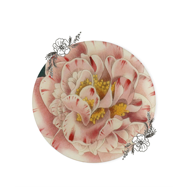 Summerill & Bishop John Derian 'Variegated Camellia' Plate 28cm