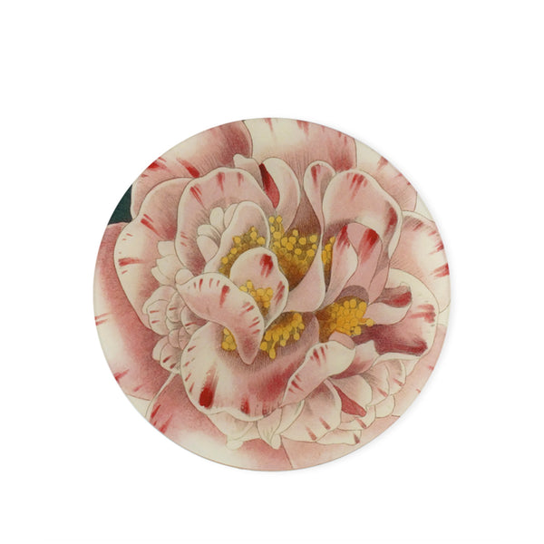 summerill & bishop John Derian 'Variegated Camellia' Plate 28cm