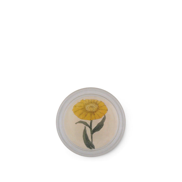 summerill & bishop John Derian 'Yellow Flower' Coaster 10cm