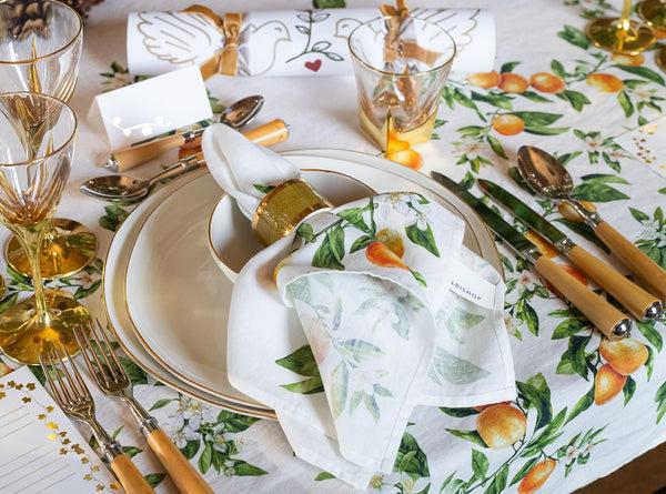 Summerill & Bishop Julia Boxwood & Stainless Steel 7 Piece Cutlery Set