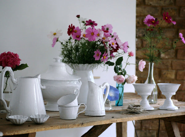 Summerill & Bishop Large Peggy Fruit Stand By Astier De Villatte 23cm